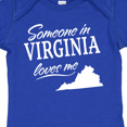 thumbnail image 4 of Inktastic Someone in Virginia Loves Me Boys or Girls Baby Bodysuit, 4 of 5
