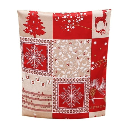

Christmas Snowman Chair Cover Christmas Decorative Articles Home Decorative Restaurant Hotel Chair Cover Lumbar Support for Extra Firm Foam Cushion Memory Foam Cushion Fuzzy Fireplace Cushions for