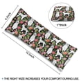 thumbnail image 4 of Dogs and Flowers Print Seatbelt Pillow - Post Surgery Mastectomy Cushion - Soft Chest Protector After Breast Surgery, 4 of 7