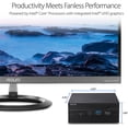thumbnail image 4 of ASUS VivoMini PN60 Mini PC/HTPC, Intel Dual-Core i3-8130U 2.2GHz Upto 3.4GHz, 32GB DDR4, 256GB SSD Plus 1TB HDD, 4K UHD Support, 2x HDMI, Dual-Monitor Capable, USB, Wifi, Bluetooth, Windows 10 Pro, 4 of 6