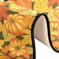 thumbnail image 3 of Dreamtimes Pumpkins and Autumn Leaves Hallway Runner Rug 2'x6' Kitchen Rug with Rubber Backing Joyful Thanksgiving Non Slip Entryway Rug Runner Washable Soft Area Rug for Hallway Bedroom Kitchen Decor, 3 of 6