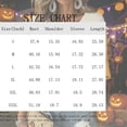 thumbnail image 3 of Halloween Shirts for Women Cute Ghost Graphic Tee Oversized 3/4 Sleeve V Neck T-Shirt Funny Pumpkin Print Spooky Fall Top, 3 of 5