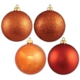 thumbnail image 7 of Vickerman 6" Wine 4-Finish Ball Ornament Assortment, 4 per Box, 7 of 7