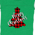 thumbnail image 4 of Inktastic Red Buffalo Plaid Christmas Tree Boys or Girls Baby Bodysuit, 4 of 5