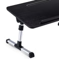 thumbnail image 5 of Mesa Plegable para Cama NikouMX Aleación de Aluminio Antideslizante Color Negro, 5 of 5
