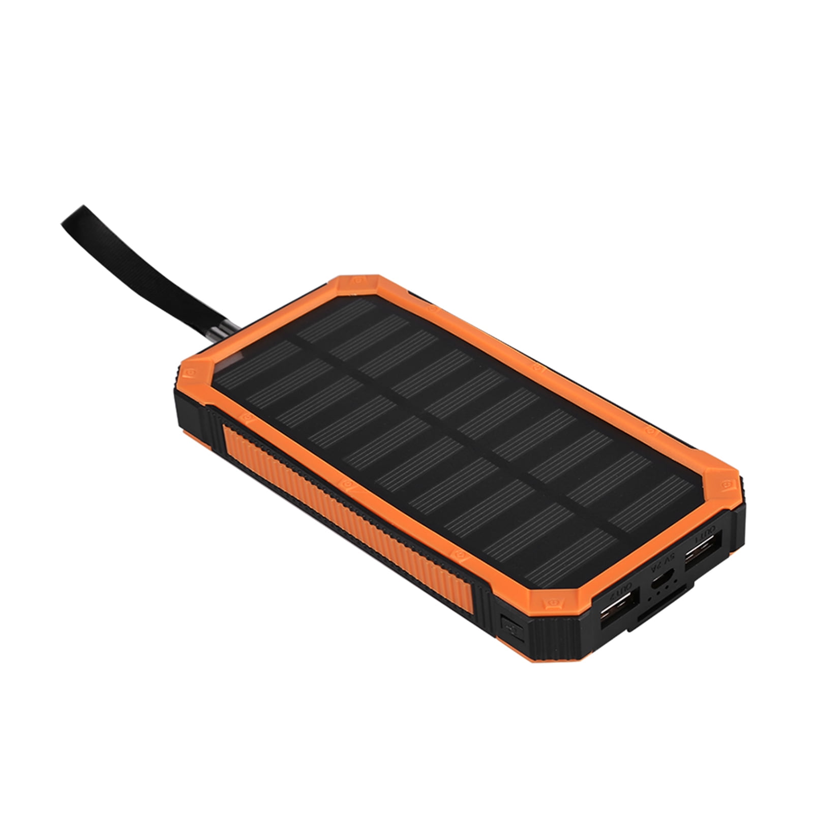 Solar Charger Power Bank, 20000mAh Portable Solar Phone Charger, Dual USB  Mobile Power Bank Case DIY Kit, Fast Charger External Battery Pack for Outdoor Activities