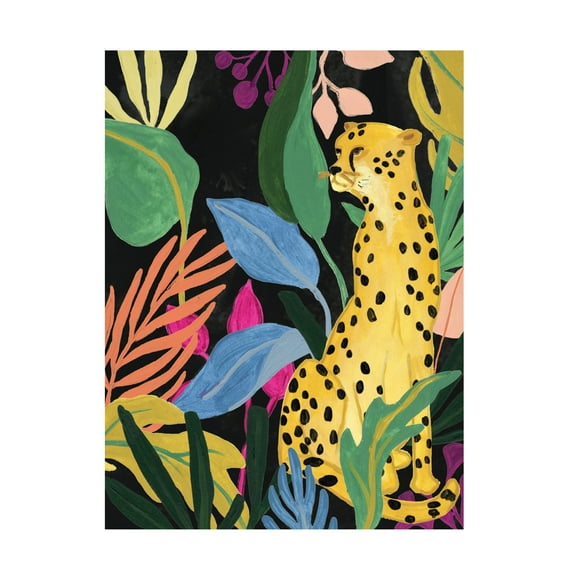 June Erica Vess 'Cheetah Kingdom II' Canvas Art