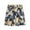 Black, variant on sovlvnd Cargo Shorts for Men, Mens Casual Printed Beach Shorts With Elastic Waist And Drawstring Pocketless Knee Length L, Black