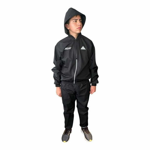 Traje Chamarra con Pantalón Sauna Premium ADX Uso Rudo Anti-fluidos Talla MD