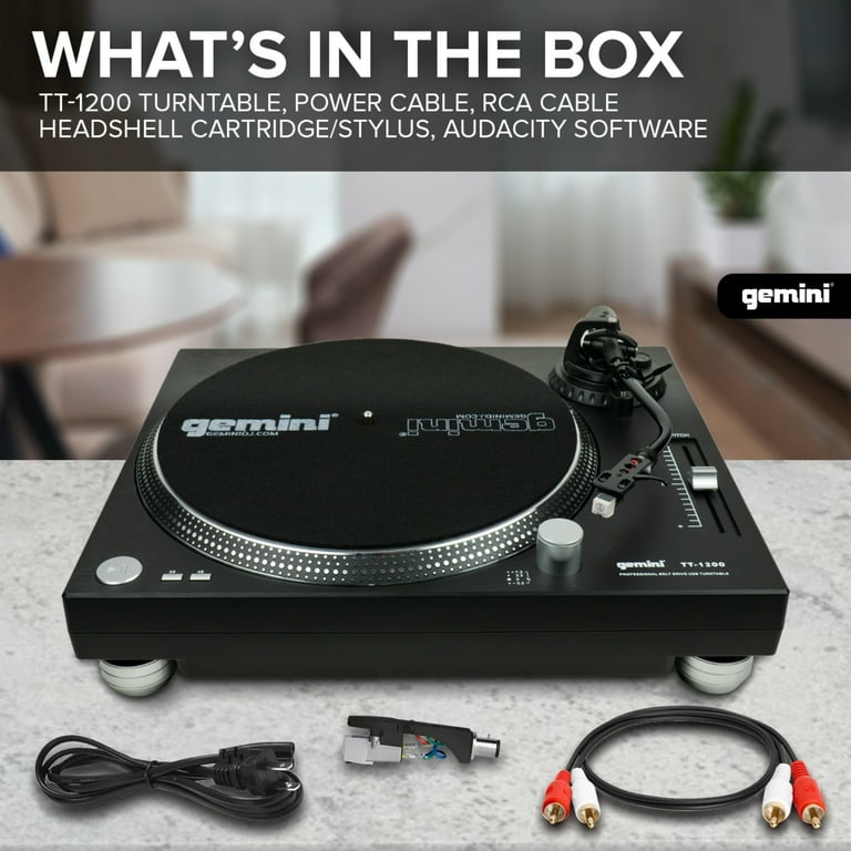gemini TT03 ターンテーブル Gemini TT-03 Turntable | zZounds
