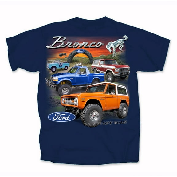 Ford Bronco Hit the Off Road Short Sleeve T-Shirt