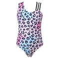 thumbnail image 2 of DPOIS Kids Girls Gymnastics Leotards Sleeveless Leopard Ballet Dance Leotard Pink Leopard 14, 2 of 7