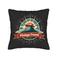 thumbnail image 4 of Vintage Travel Throw Pillow Covers Set of 2 - 18x18in Square Cushion Cases with Classic Airplane & Mountain Design for Couch Bed Car Decor, 4 of 8