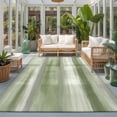 thumbnail image 2 of Large Area Rugs 6'x9', Sage Green Grey Carpet Runner Indoor Outdoor Rugs Home Decor Aesthetic, Abstract Art Oil Painting Green Ombre Non Slip Mats Washable Accent Rug for Living Room Bedroom, 2 of 8