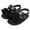 X-36Black, variant on YMNXA Toddler Girls Tassel Sandals Flowers Design Open Toe Soft Sole Comfortable Breathable Shoes For Casual Daily Wear,Black,0-3 Months