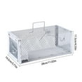 thumbnail image 3 of Metal Live Animal Cage Trap for Mice Squirrels and Small Catch Release Reusable Indoor Outdoor Safe, 3 of 5