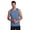 Blue, variant on Active Men's Sleeveless Workout Shirt Quick Drying Textured Gym Tank Muscle Tee