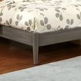 thumbnail image 6 of FOA Belkor 4pc Gray Wood Bedroom Set - King+Nightstand+Dresser+Oval Mirror, 6 of 7