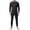 Dark Gray, variant on Men's Winter Thermal Base Layer Set, Golden Fleece Round Neck Long Sleeve Quick-Dry Top and Pants, Warm Sportswear For Fitness and Outdoor,Black,L