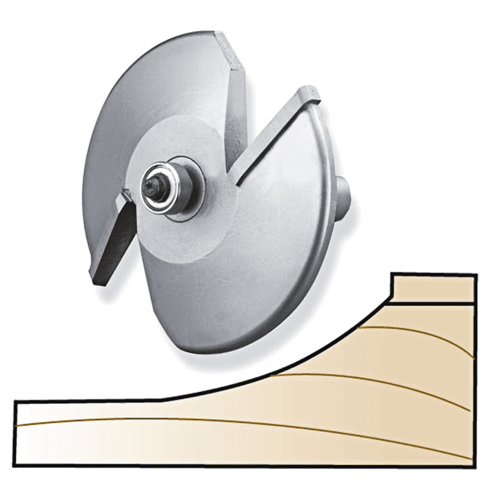 Whiteside Router Bits 5900E Large Raised Panel Profile Bit with 31/4