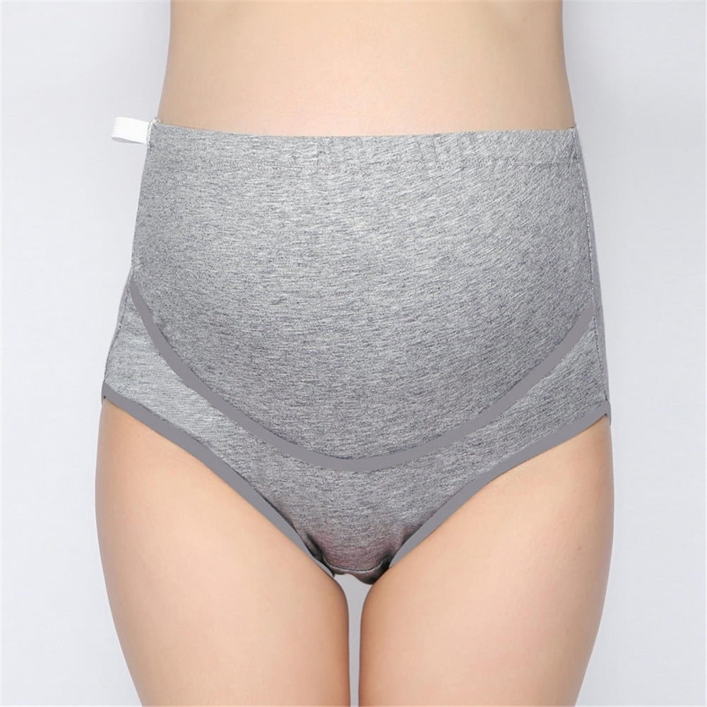 Sizes Small to XXX-Large NBB Lingerie Women's Plus Size Maternity Panties High Cut Cotton Over Bump Underwear Brief 