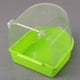 thumbnail image 5 of EeaseMX Baño para pájaros enjaulado con múltiples jaulas, cubierto para pájaros pequeños, canarios, periquitos y loros (verde), 5 of 8