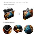 thumbnail image 3 of Turkey Stylish Men's Wallet with Coin Purse, 0.7 Microfiber Zinc Alloy Jaws, Size 4.3x4.7 in/11x12 cm, 3 of 7