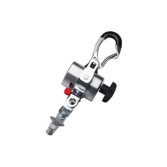 REPLACEMENT BLACKSERIES - PROTEKTOR®-System Wheelchair Restraints | FITTING OPTIONS Attachment: Carabiner, Fitting: L-Track Fitting