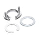 thumbnail image 3 of Juego de tuercas de fijación para grifo de cocina tipo C, ID de 1,2 pulgadas, versátil para accesorios de lavabo, fácil de instalar, tuerca de bloqueo Acero inoxidable, 3 of 8