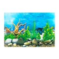 thumbnail image 1 of Colorful Aquarium Backdrop Fish Tank Background Aquarium Background Double Sided 3d Effect Clear Print Terrarium Underwater, 1 of 5