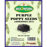 Back2Natural Purple Poppy Seeds - 100gm