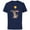 Navy, variant on Disney Wish Star and Bunny Magic Happens - Short Sleeve Cotton T-Shirt for Adults - Customized-Black