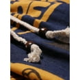 thumbnail image 4 of Kmbangi Men Casual Pants Graffiti Print Drawstring Tied-Ankle Loose Trousers, 4 of 9