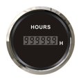 thumbnail image 2 of Warranted Hour Meter Gauge 99999.9H With Backlight 52mm(2") 12V/24V ,Universal Compatibility, 2 of 6