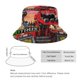 thumbnail image 2 of Dinotrux Sombrero bucket para adultos, gorra de protección solar, sombrero de pescador plegable para viajes al aire libre, pesca y actividades de verano, 2 of 6