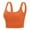 Orange, variant on Leey-World Sports Bras for Women Large Bust Sports Bras Pack for Women: Padded Support Adjustable Strap Racerback Bra for Workout Gym Yoga Large Bust Orange,A