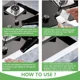 thumbnail image 3 of Tira de cinta de sellado para baño, ducha, fregadero, baño, autoadhesivo de Pvc blanco, pegatinas de pared impermeables para baño, cocina, tira de masilla, 3 of 5