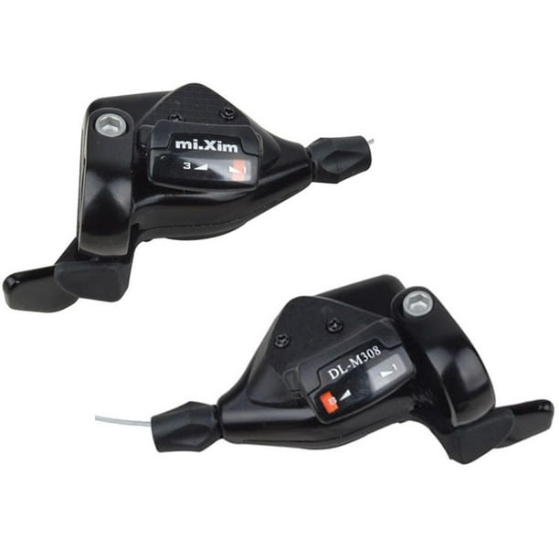 2 uds palancas de cambio de bicicleta ciclo, palanca de cambios de pulgar 24 velocidades, palanca de freno izquierda derecha para bicicleta plegable,
