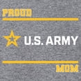 thumbnail image 3 of CafePress - Proud Army Mom White And Gold Sweatshirt - Pullover Hoodie, Classic & Comfortable Hooded Sweatshirt, 3 of 4