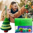 thumbnail image 2 of Leojiow Christmas Button Christmas Tree Decoration Pendant Diy Christmas Tree Decoration A Green, 2 of 7