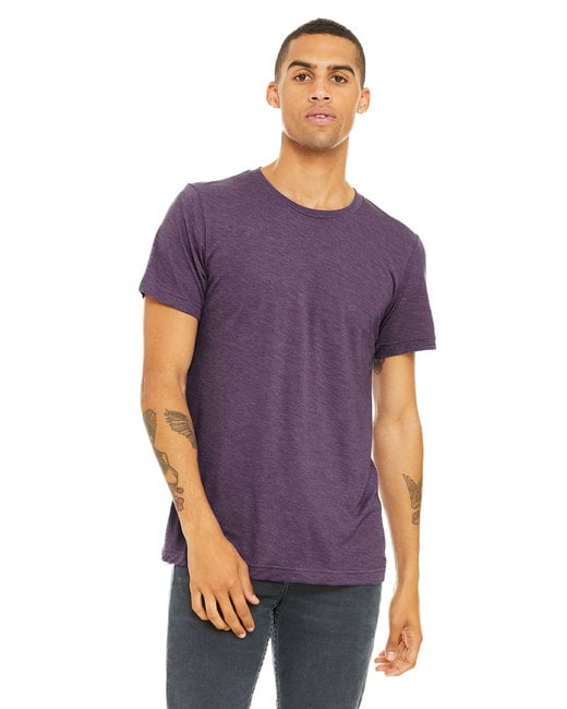 Canvas Unisex 3 Pack Heather CVC Short 