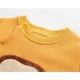 thumbnail image 3 of Aayomet Baby Boy Clothes Funny Cute Creeper, One-Piece Baby Bodysuit,Yellow 2-3 Years, 3 of 5