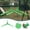 Green, variant on Aluminum Alloy Foldable Clothes Rack, Portable Drying Rack for Outdoor Camping, Travel Business Trip Laundry Stand
