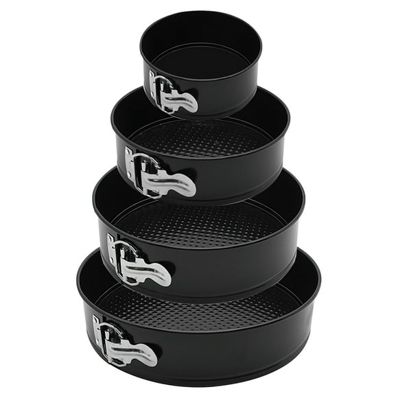 TFixol Cake Pan Cake Baking Pan Set Nonstick Round Cake Pans Springform Cake Pan 4pcs 4inch 7inch 9inch 10inch