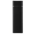 thumbnail image 2 of Usb3.1 Tipo C A M.2 Ngff B Clave Sata 3.0 Caja De Disco De Estado Sólido Para Computadora (Negro) Vogacara EL007390-00, 2 of 6