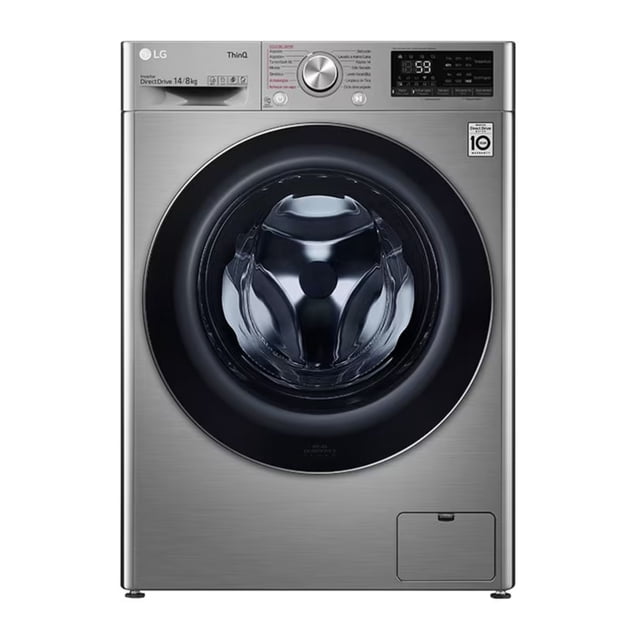 Lavasecadora LG 14/8 Kilos Carga Frontal WD14VV3S6C