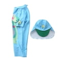 thumbnail image 6 of URMAGIC Toddler Boys One Piece Zip Sunsuits with Sun Hat UPF 50+ Kid Beach Swimsuit 2-3 Years, 6 of 9