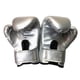 thumbnail image 1 of Eigraketly 1 par de guantes de boxeo para niños, entrenamiento de cuero, entrenamiento de gimnasio, guantes para niños, entrenador portátil, Boxeo Plata, 1 of 6