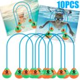 thumbnail image 1 of 2 Unids/set A Través La Puerta Anillo Buceo Reutilizable Entrenamiento Natación Cuerda Flotante, 1 of 5