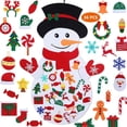 thumbnail image 2 of Conjunto de DIY Adornos Desmontables Macarena Muñeco de Nieve de Fieltro, 2 of 3